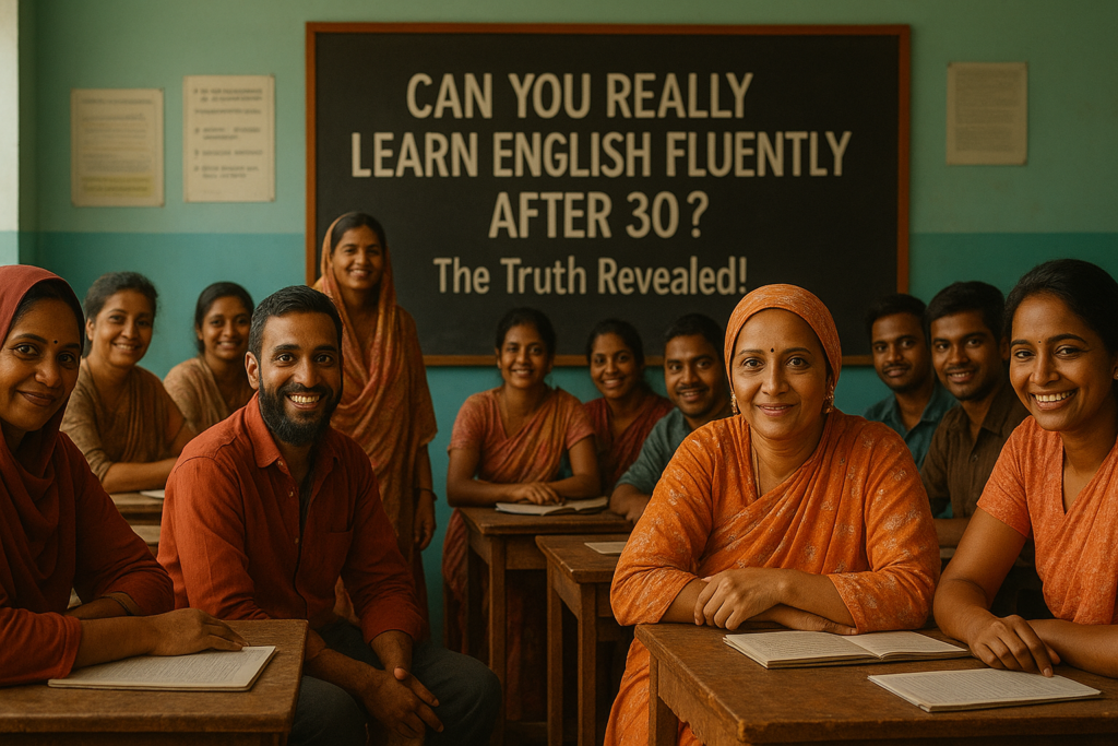 Can You Really Learn English Fluently After 30? The Truth Revealed!