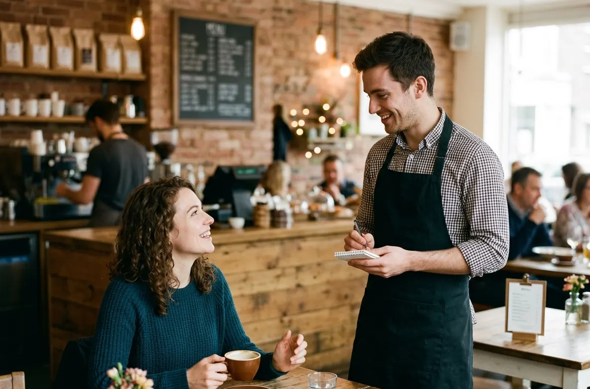Small Talk: Navigate Café and Restaurant Chats With Ease