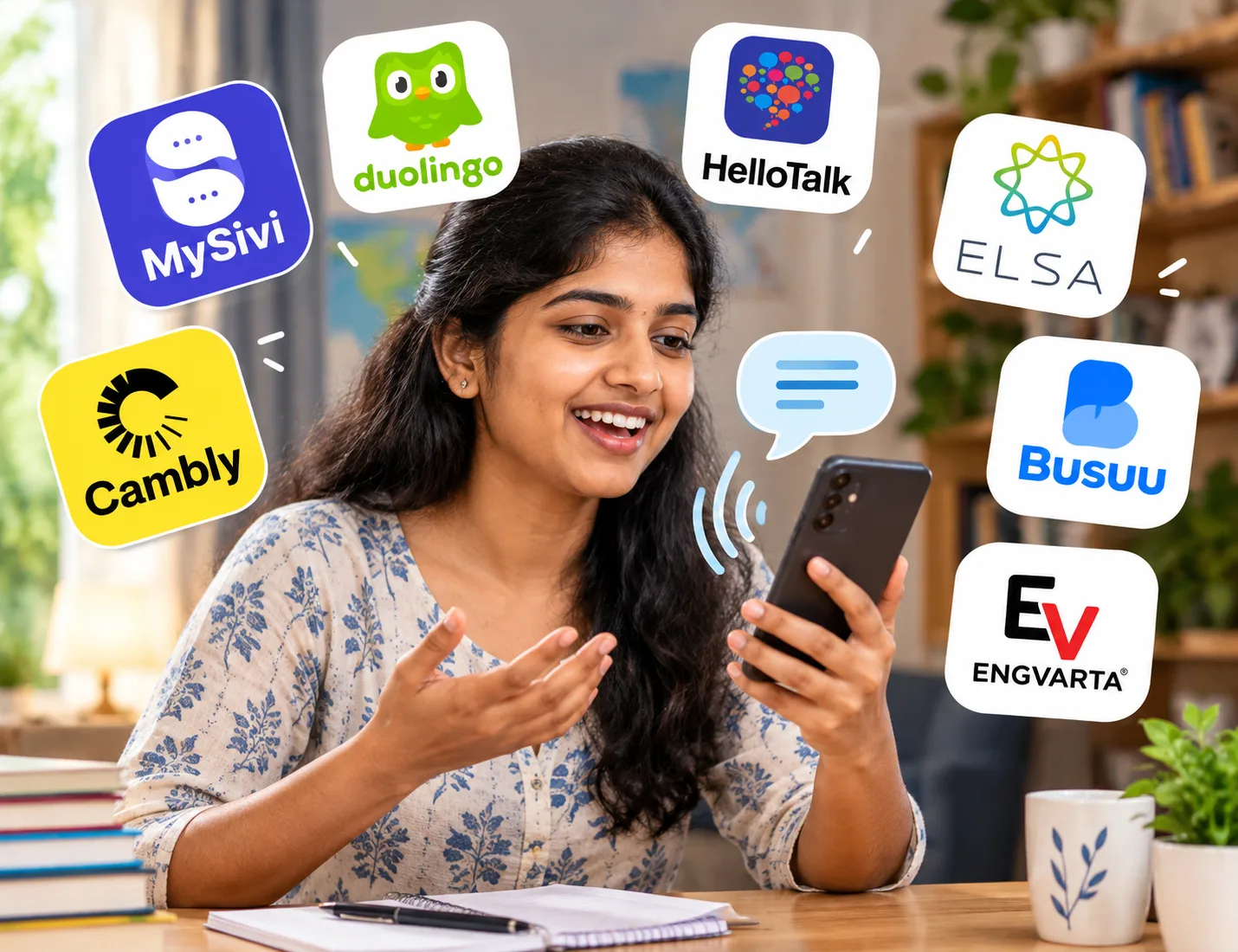 Best English-Speaking App for Tamil Speakers: Explore 7 popular apps to improve English fluency and speak confidently.
