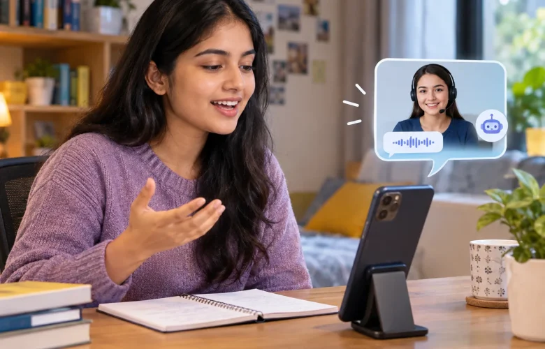 No Partner? Practice English speaking at home alone with confidence using AI conversation practice and fun techniques to improve fluency.